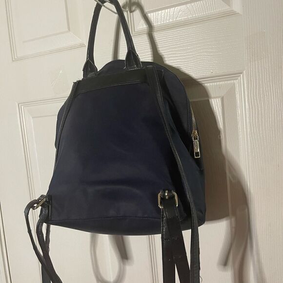 Karl Lagerfeld Navy Blue Nylon Backpack black synthetic straps & Bow main image 8